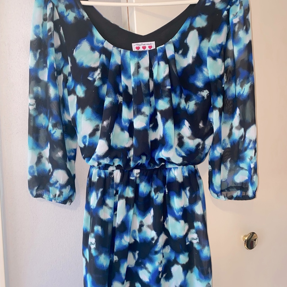 Three Pink Hearts Dress